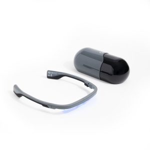 AYO+ lichttherapiebril - Carbon Black Limited Edition - Inclusief 'rood licht' functie (Refurbished)